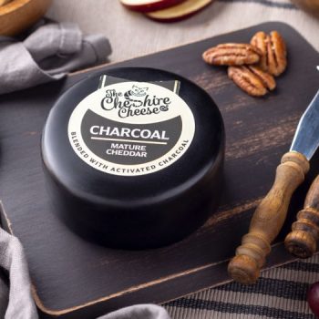 Cheshire Charcoal Cheddar x 200g Truckle