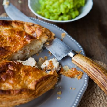 Family Chicken & Ham Pie