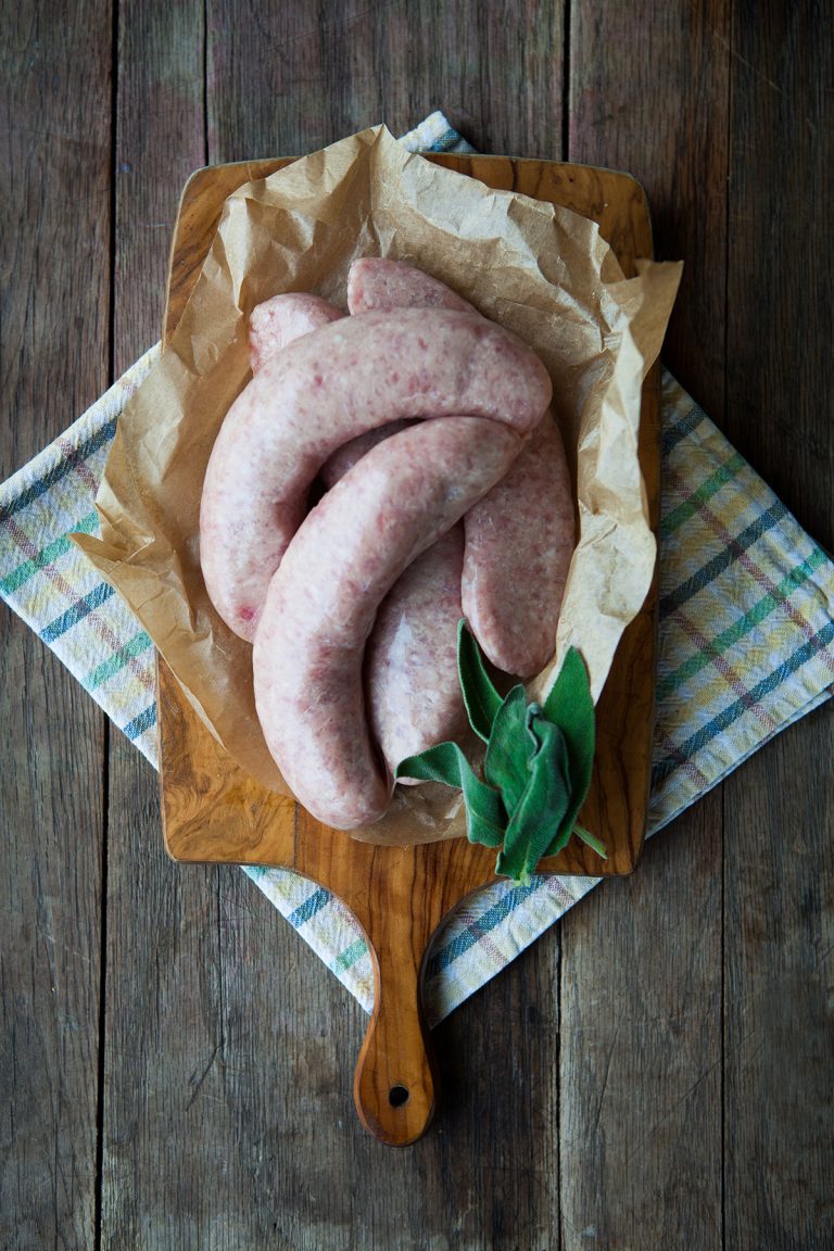 Jumbo Pork Sausages 225g Kilnford Farm Shop